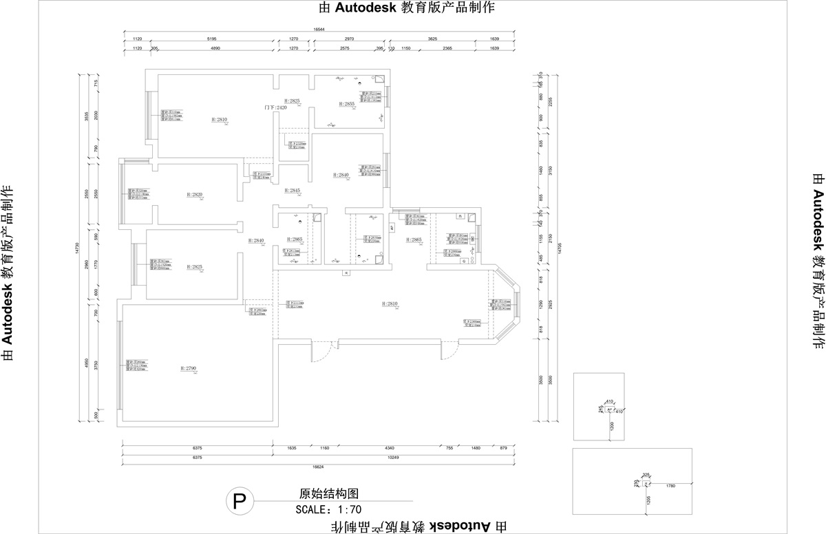 原始結(jié)構(gòu)圖