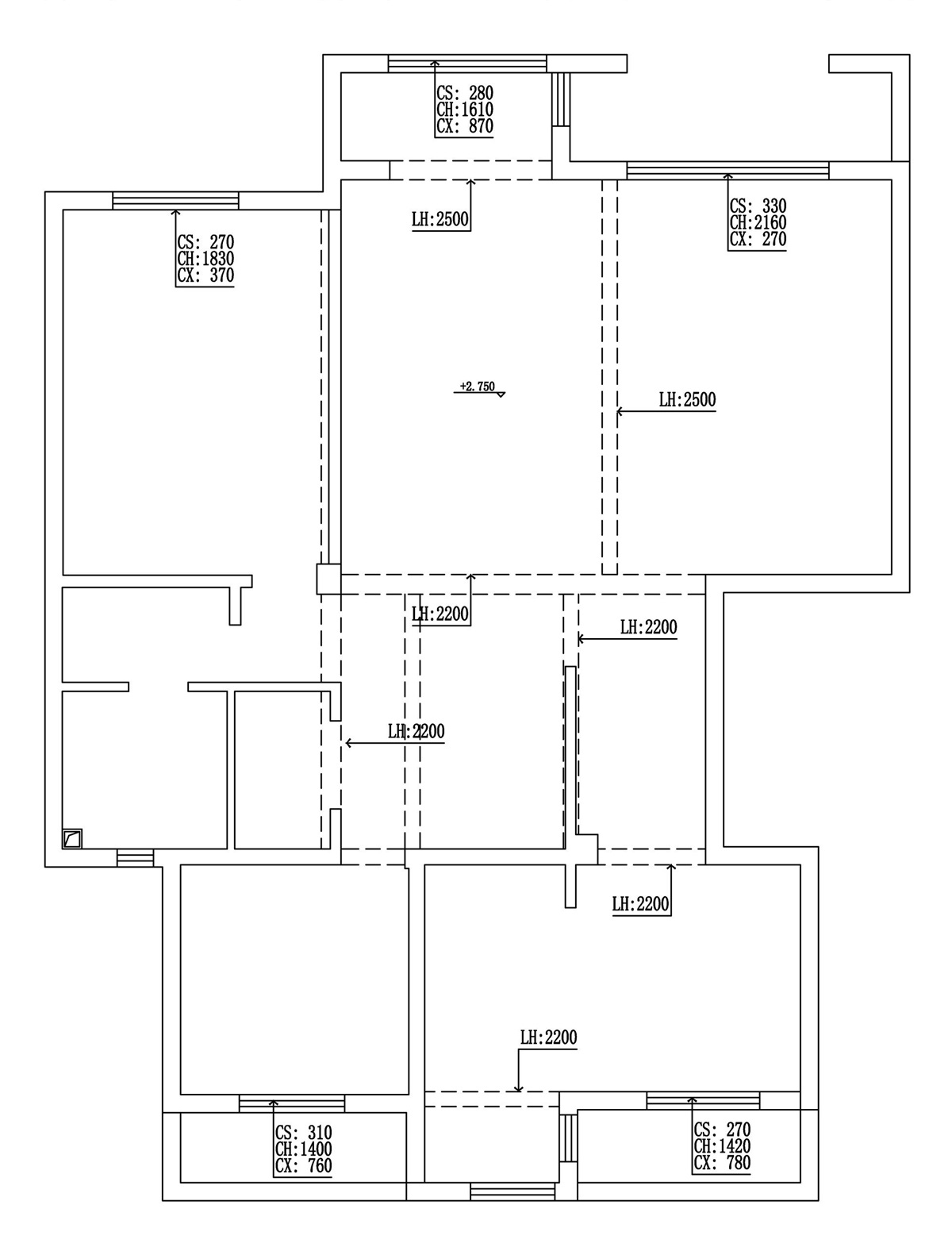 一層原始結構圖